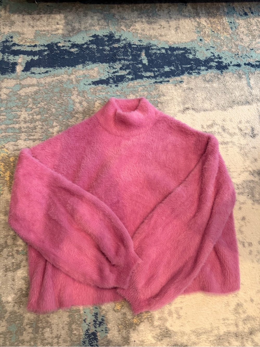 Fluffy Pink Sweater